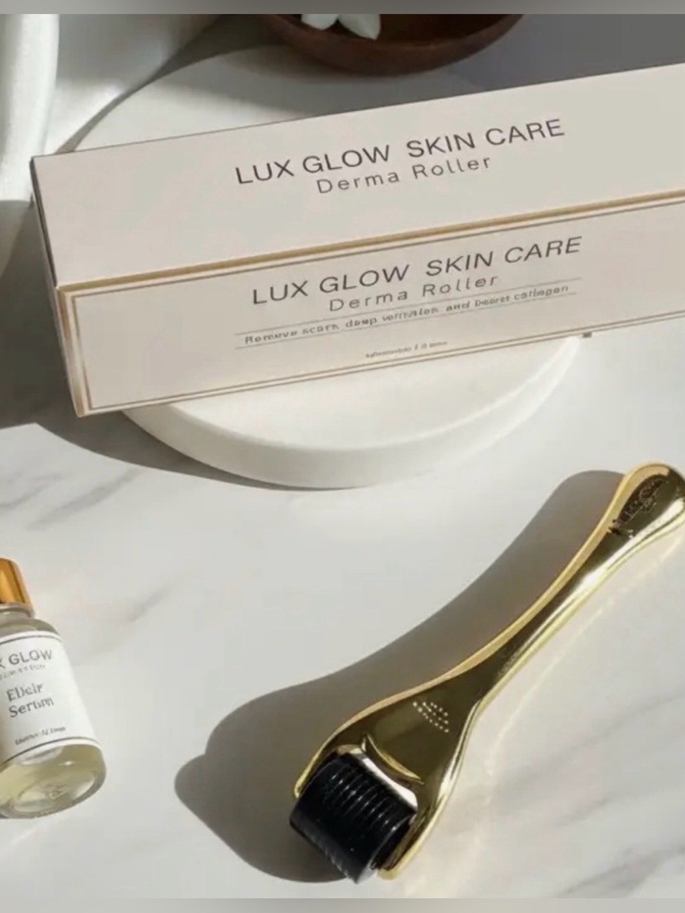 Lux Gold skin Roller- Derma Roller